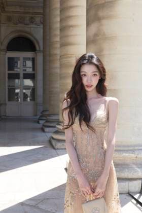Paris Fashion Week, guests at the Georges Hobeika fashion show