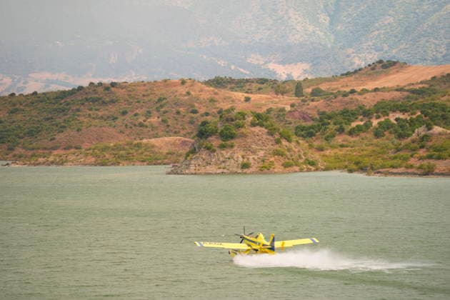 Spain, wildfires in Cádiz