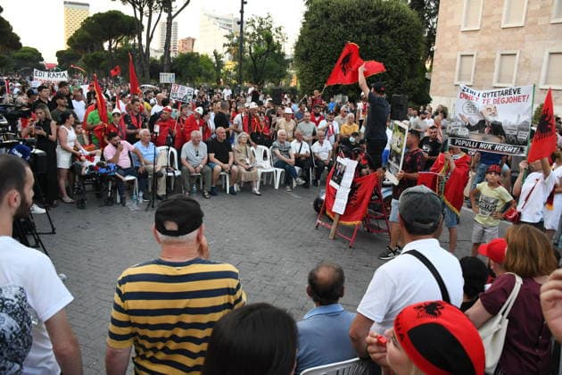 Albania: Protests against a construction project by Trump’s son-in-law, Jared Kushner, in Tirana