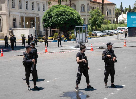 Syria: Police operation following explosions in Damascus