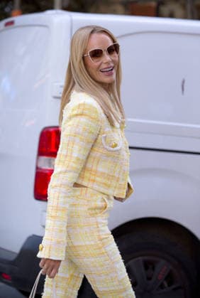 Celebrity, Amanda Holden at Global Radio Studios in London