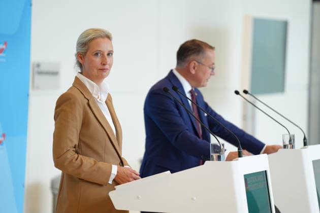 Berlin, AfD parliamentary group meeting