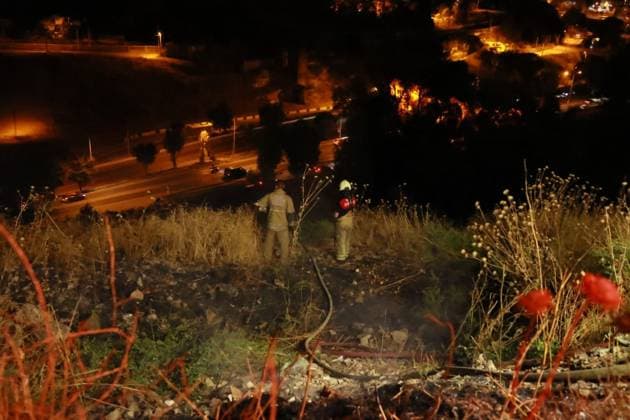 Turkey: Fighting bushfires in Izmir