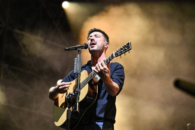 Music, Mumford and Sons concert in Rome