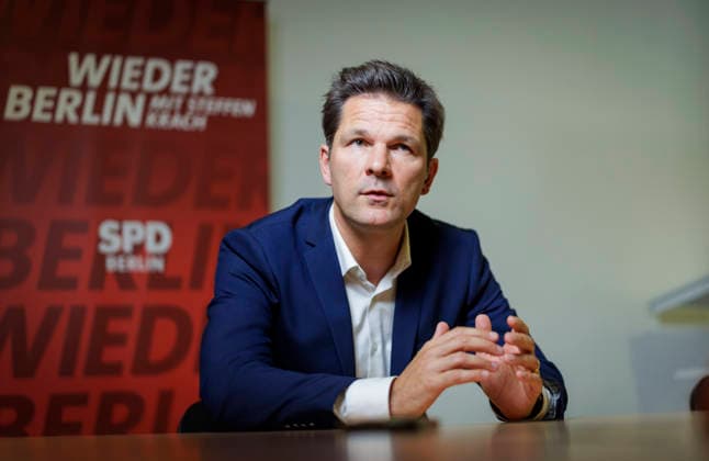 Searches carried out at the home of Berlin SPD lead candidate Steffen Krach – archive images