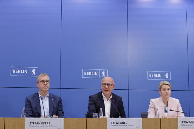 Berlin, Senate press conference
