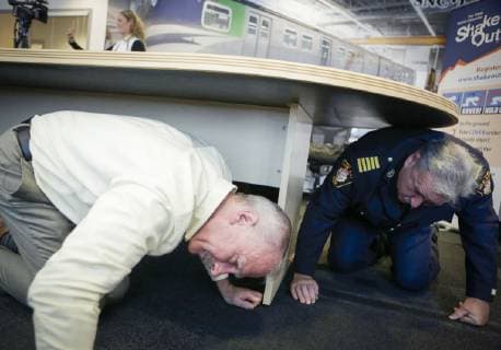 Earthquake Exercise in the USA and Canada