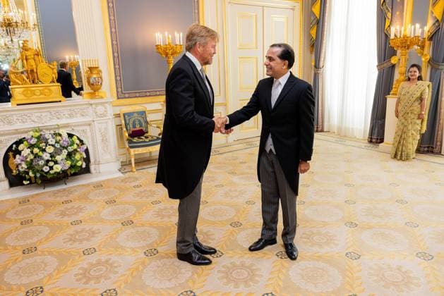 Royals: King Willem-Alexander of the Netherlands receives Faiyaz Murshid Kazi, the Ambassador of Bangladesh, in The Hague