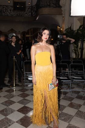 Paris Fashion Week, guests at the Franck Sorbier fashion show