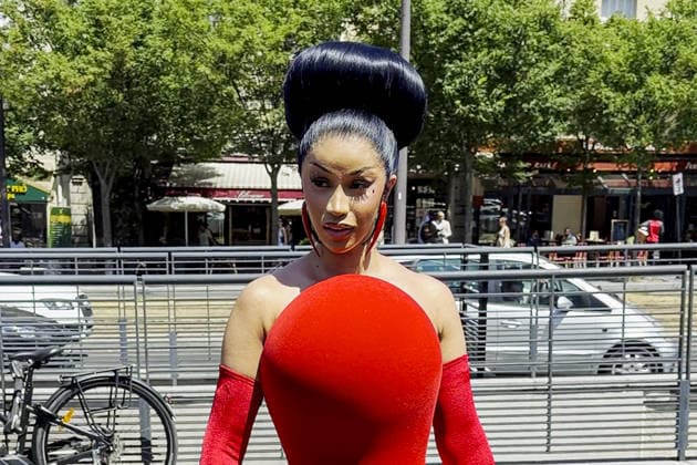 Paris Fashion Week, guests at the Robert Wun fashion show