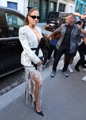 Paris Fashion Week, guests at the Zuhair Murad fashion show