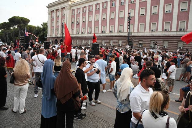 Albania: Protests against a construction project by Trump’s son-in-law, Jared Kushner, in Tirana