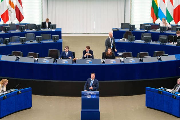 France, session of the European Parliament in Strasbourg