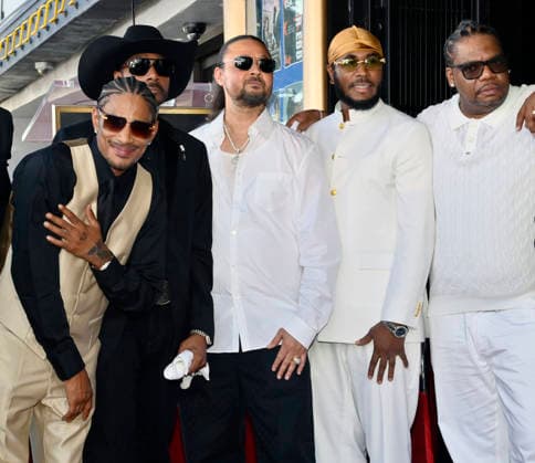 Celebrity: Bone Thugs-N-Harmony honoured with a star on the Hollywood Walk of Fame