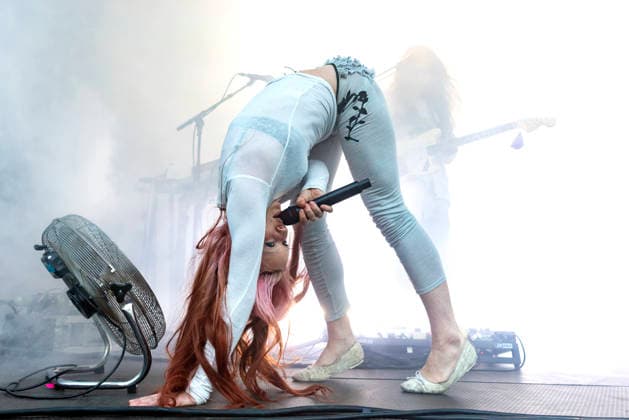 Music, Wet Leg concert in Manchester