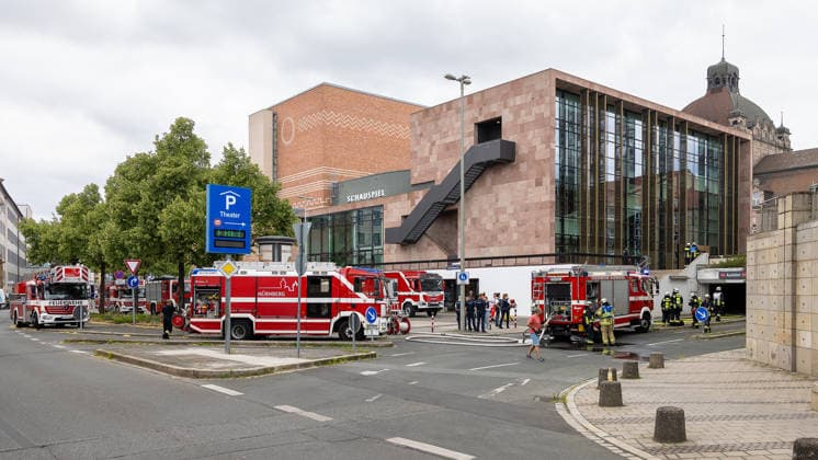 Bavaria: Fire in part of the opera house in Nuremberg