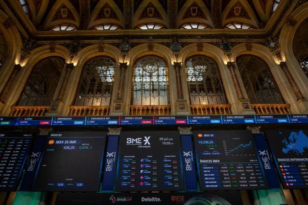 Spain, performance of the IBEX 35 on the Madrid Stock Exchange