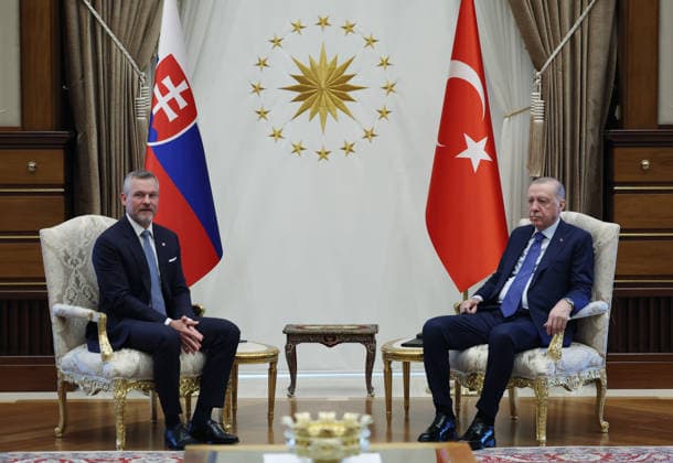 Turkey: Recep Tayyip Erdogan meets Peter Pellegrini in Ankara