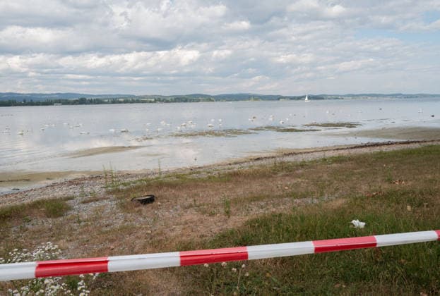 Baden-Württemberg: Lake Constance has low water levels