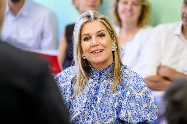 Royals: Queen Maxima visits the Zuidoost district of Amsterdam