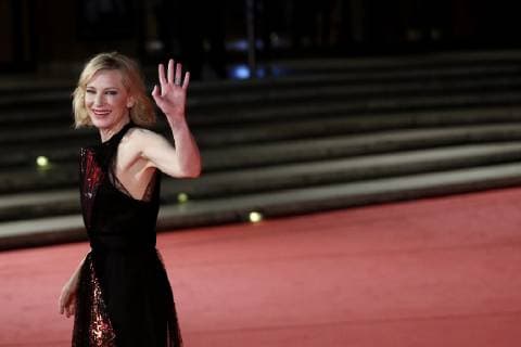 Filmfest Rom - Cate Blanchett on the red carpet