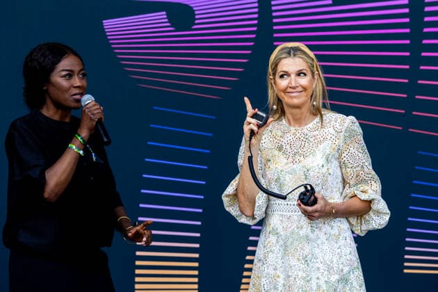 Royals, Netherlands: Queen Maxima opens the NN North Sea Jazz Festival at Rotterdam Ahoy