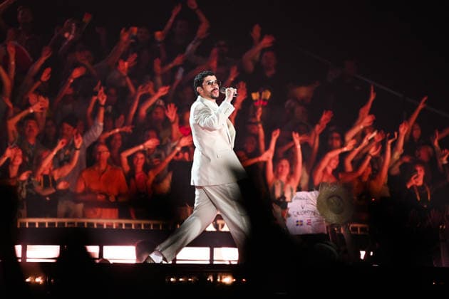 Music, Bad Bunny concert in Stockholm