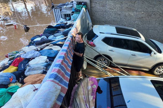 China, the impact of Typhoon Maysak