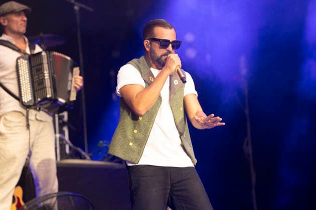 Music, Moon and Stars Festival in Locarno, Bligg