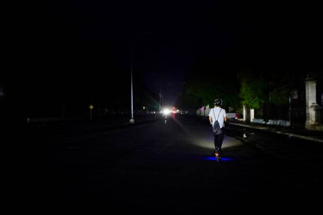 Power cut in Cuba