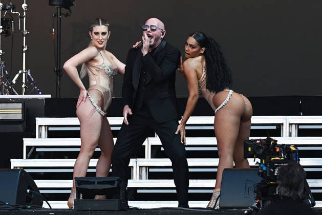 Music, BST Hyde Park Festival in London, Pitbull
