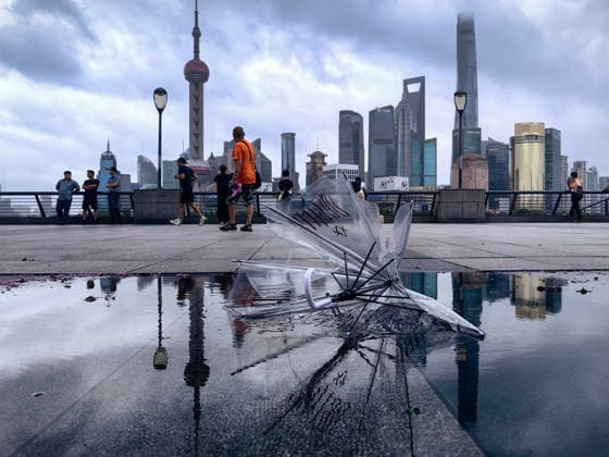 China, the impact of Typhoon Bavi