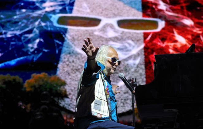 Music: Michel Polnareff concert in Central Park, New York