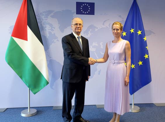 Belgium: Mohammad Mustafa meets Kaja Kallas in Brussels