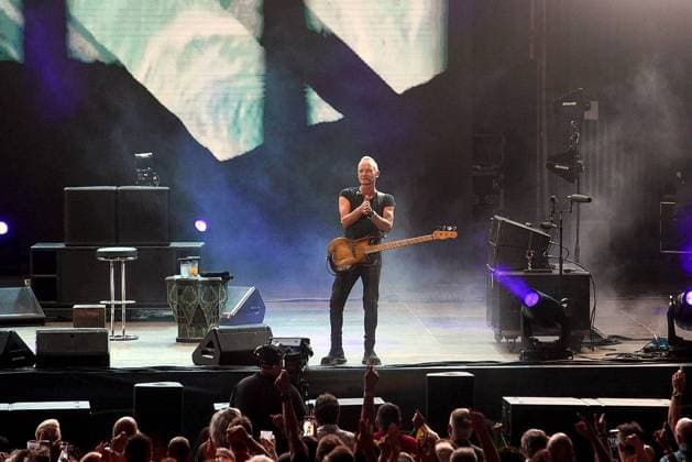 Music Festival, Marenostrum Fuengirola, Sting concert