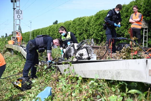 Lower Saxony: Police investigation following sabotage on a railway line near Neu Wulmstorf