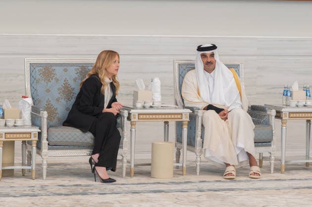 Qatar: Emir Tamim bin Hamad Al Thani receives visitors offering condolences in Doha