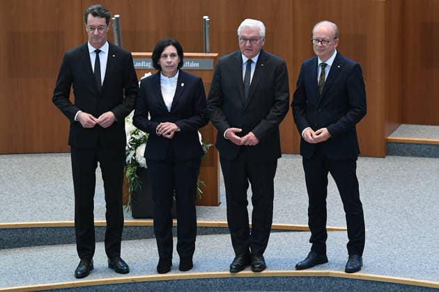 North Rhine-Westphalia: Commemorative event marking the fifth anniversary of the floods in the Ahr Valley, held at the State Parliament in Düsseldorf