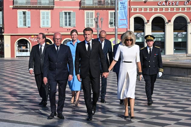 France, memorial service for the victims of the Nice attack
