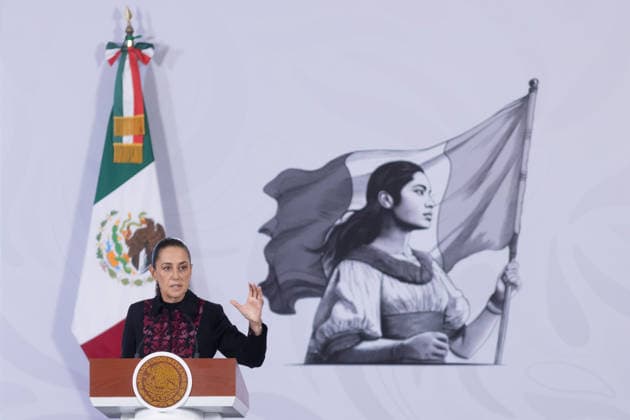 Mexico, Claudia Sheinbaum’s press conference in Mexico City