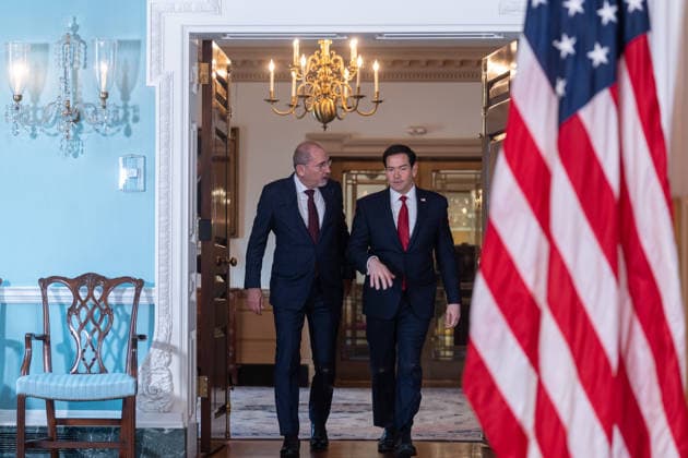USA: Marco Rubio meets Ayman Safadi in Washington DC
