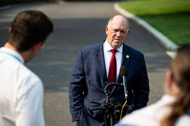 USA, Tom Homan’s press conference in Washington DC