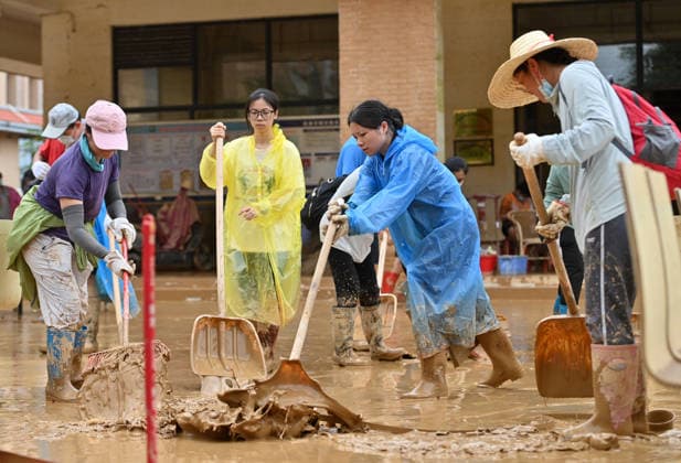 China, the impact of Typhoon Maysak