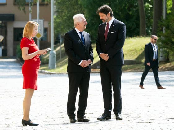 Czech Republic: Jaromir Zunak meets Robert Kalinak in Prague