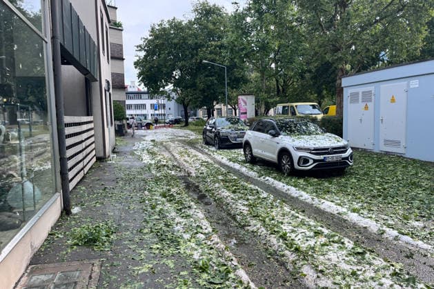 Baden-Württemberg, severe weather in Reutlingen