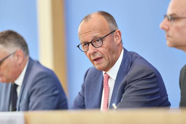 Berlin, BPK: Summer press conference with Friedrich Merz