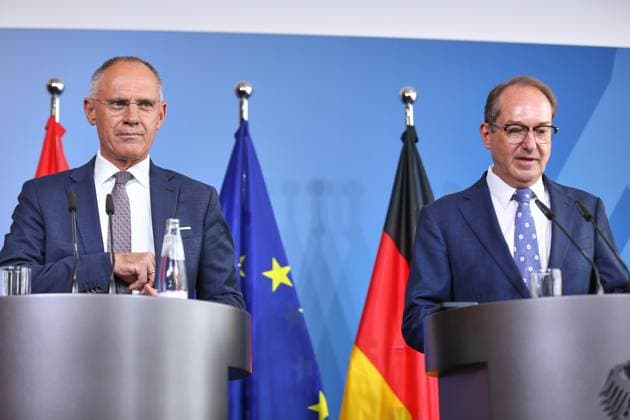 Berlin: Alexander Dobrindt welcomes Gerhard Karner