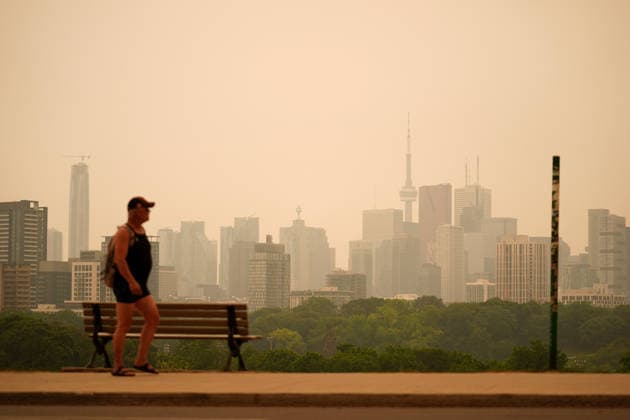 Canada, wildfires near Toronto