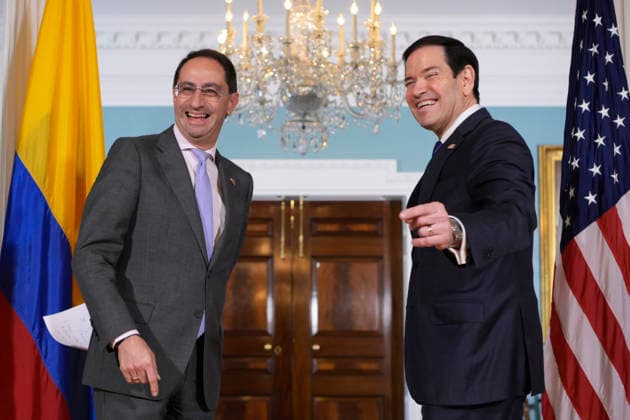 Washington DC: Marco Rubio welcomes Jose Manuel Restrepo