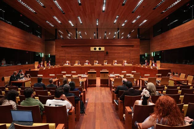 Luxembourg, hearing at the Court of Justice of the European Union